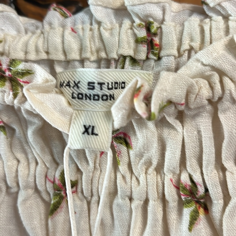 NWT Max Studio London Floral Skirt - Picture 5 of 6